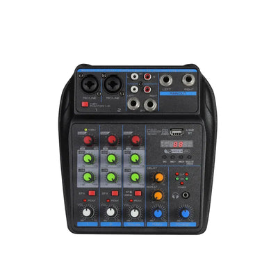 Mixer Console Audio DJ USB Bluetooth Strumenti Musicali Elettronici Accessori Cavo 4 Canali - IN POWER SMARTECH