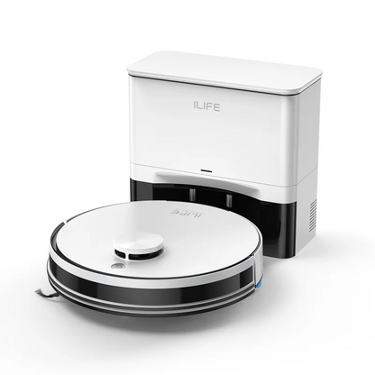 Robot Pulizia Casa Colore Bianco Base Capacità 2,5L Aspira Lava 2in1 Elettrodomestici