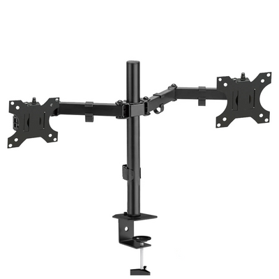 Supporto Tv Tavolo  Supporto doppio Monitor 360 Gradi Braccio Carico Massimo 8 kg