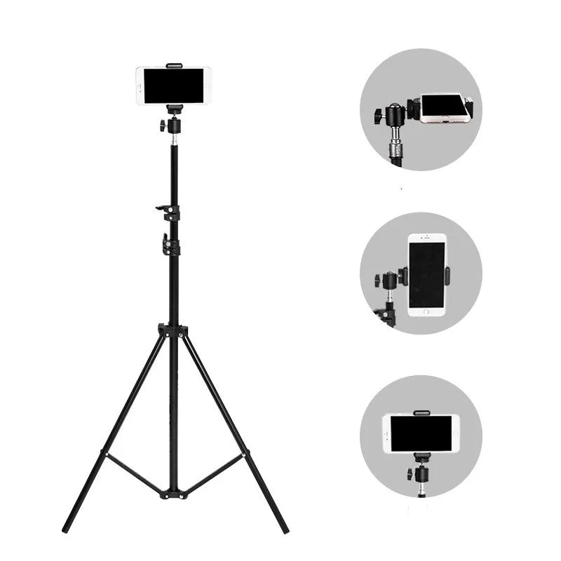 Treppiedi Supporto Cellulare Videocamera Fotocamera Accessori Foto Video Professionale Altezza Regolabile Rotazione - IN POWER SMARTECH
