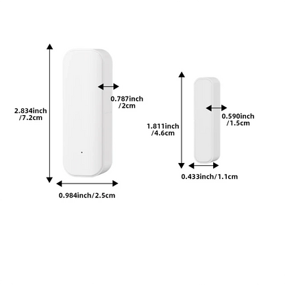 Sensore Rilevatore Movimento Porta Wifi Zigbee APP Batteria Sistema Allarme Sicurezza Domestica Protezione Controllo Vocale - POWER SMARTECH