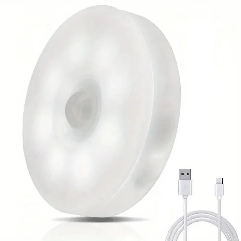 Set 3 Pezzi Faretto Ricaricabile USB Luce Calda Fredda Piccole Dimensioni