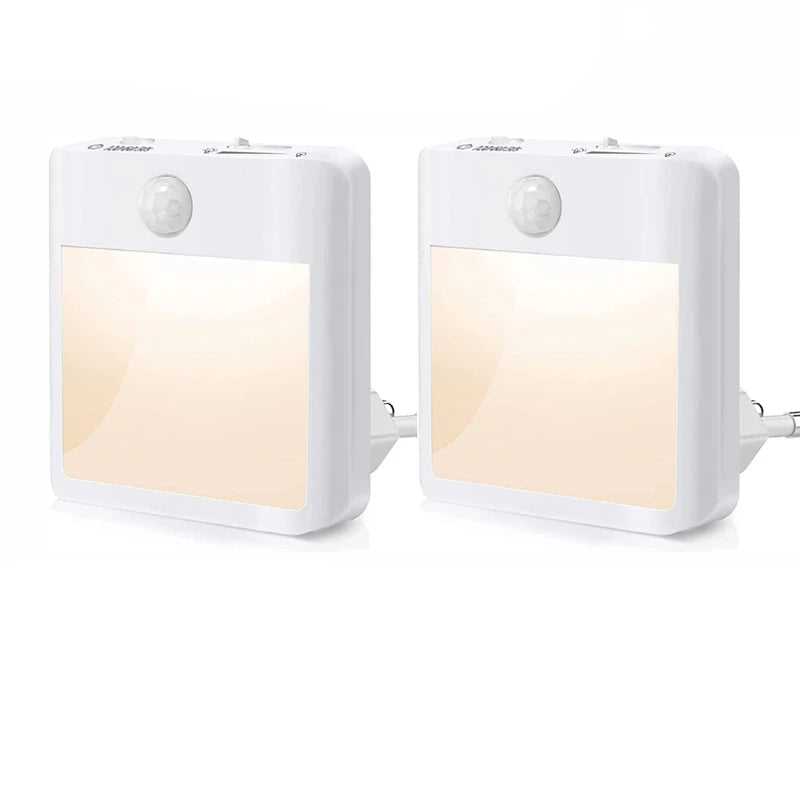 Lampadine Notturne Sensore Movimento Illuminazione Soffusa