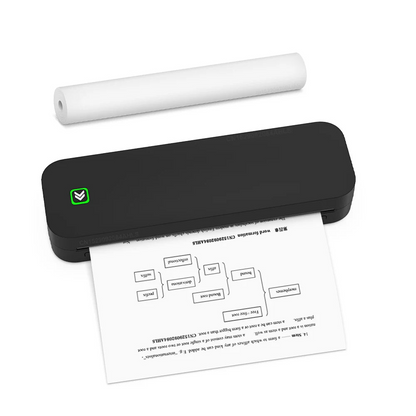 Stampante Termica Formato A4 Bluetooth Bianco Nero Velocità Stampa APP Accessori Elettronica Connettività - POWER SMARTECH