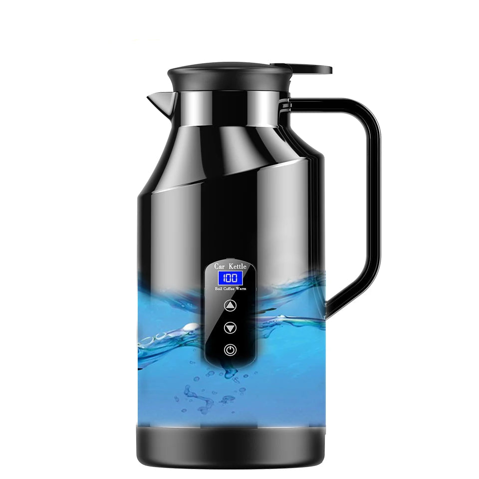 Bollitore Riscaldamento Elettrico 1500ml Bollente Rapido Acciaio