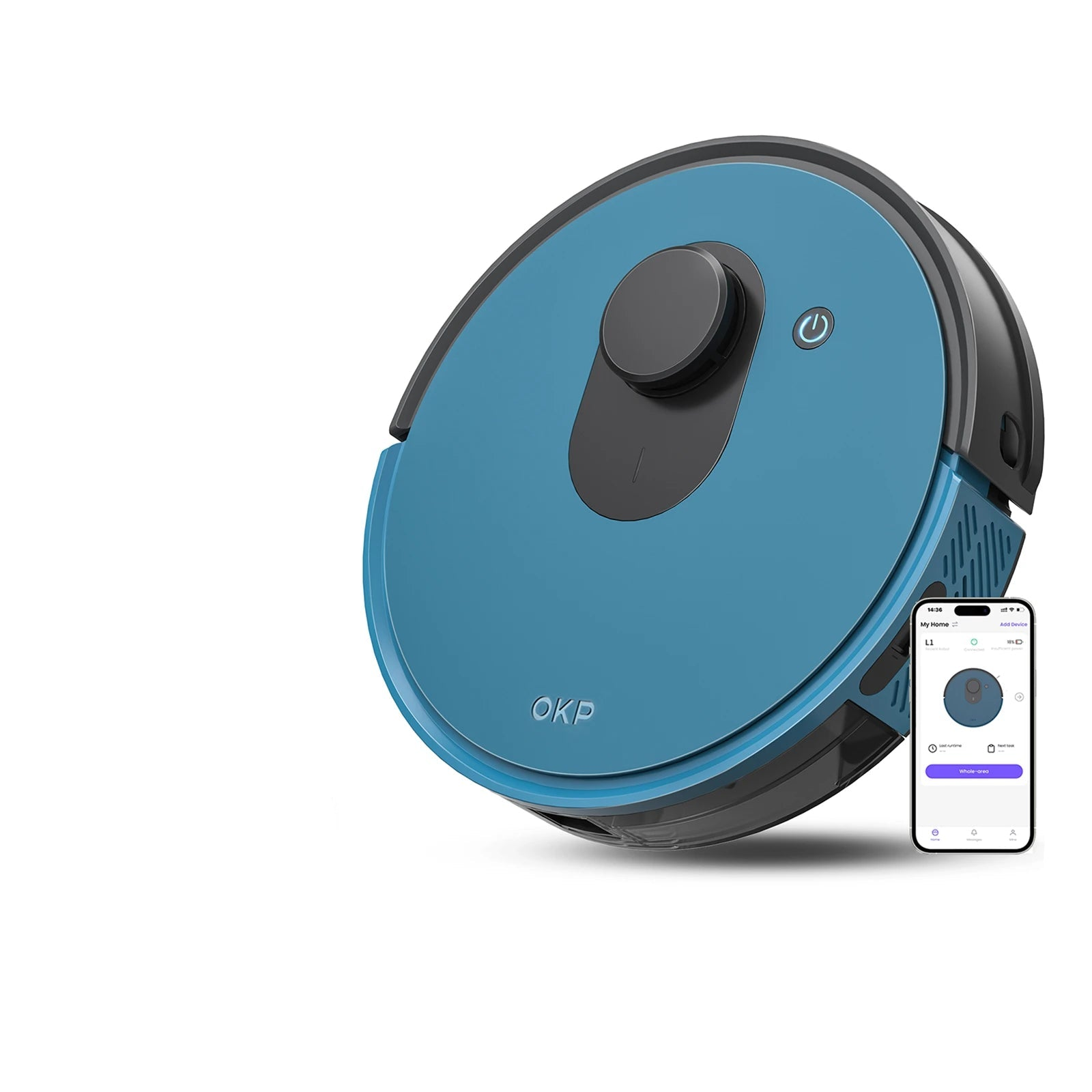 Aspirapolvere 3800Pa Potenza Aspirazione Elettrodomestico Intelligente Auto Ricarica