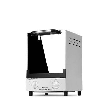 Sterilizzatore Colore Bianco Acciaio Capacità 10 Litri Due Ripiani Elettrodomestici Casa Estetica