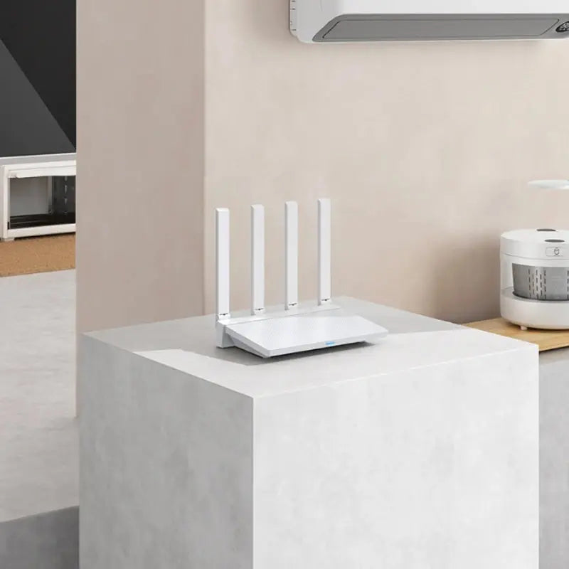 Router WiFi Bianco Connessione NFC Modem Connessione Internet Rete Connettività - POWER SMARTECH