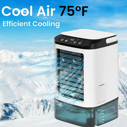 Condizionatore Portatile Raffreddamento Climatizzazione Elettrodomestici Casa Aria Fredda 3 Modalità - POWER SMARTECH