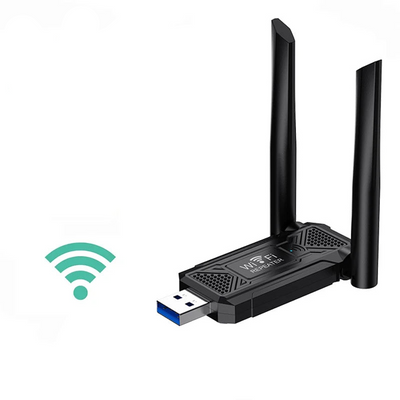 Chiavetta USB Ripetitore WiFi Velocità 300Mbps Aria Copertura 100m Due Antenne Piccole Dimensioni - POWER SMARTECH