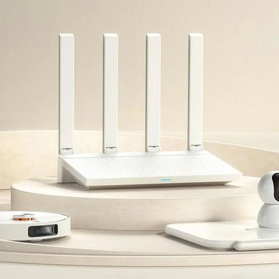 Router WiFi Bianco Connessione NFC Modem Connessione Internet Rete Connettività - POWER SMARTECH