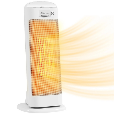 Riscaldatore Elettrico 2000 W  4 Modalità Regolabile Contro Ribaltamento Surriscaldamento