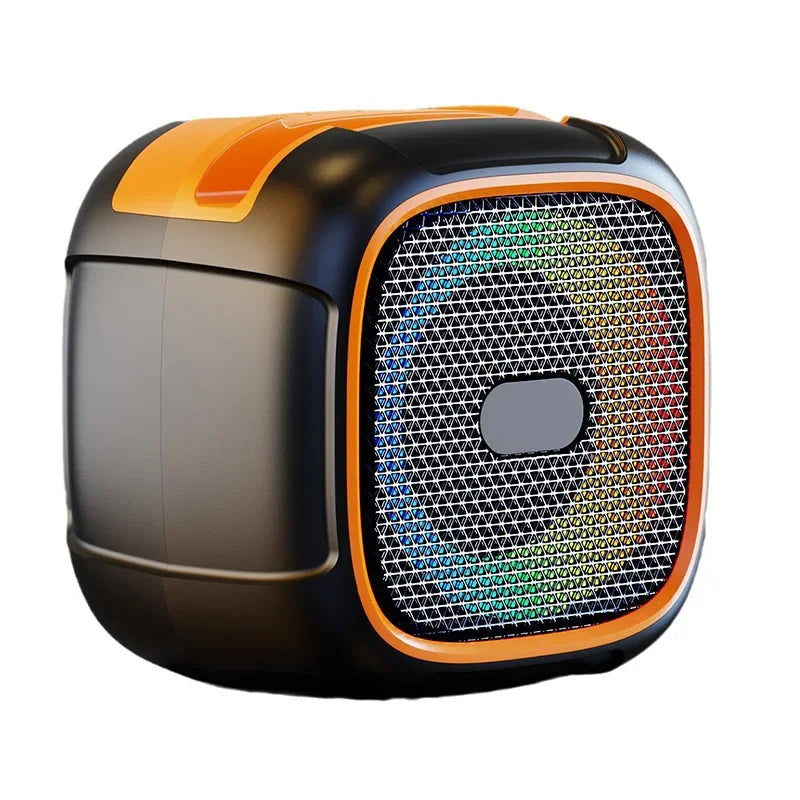 Mini Lettore Musicale Portatile Altoparlante Bluetooth Senza Fili Luce RGB