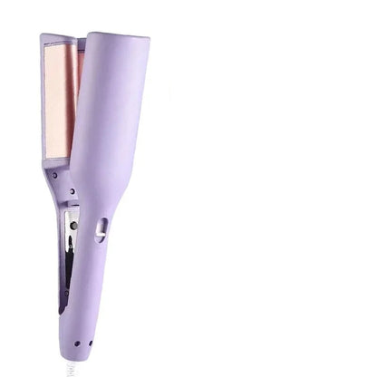 Piastra Arricciacapelli Cura Persona Donna Capelli Lilla Diverse Temperature Massima 220° Anticrespo Ceramica Elettrodomestici - POWER SMARTECH