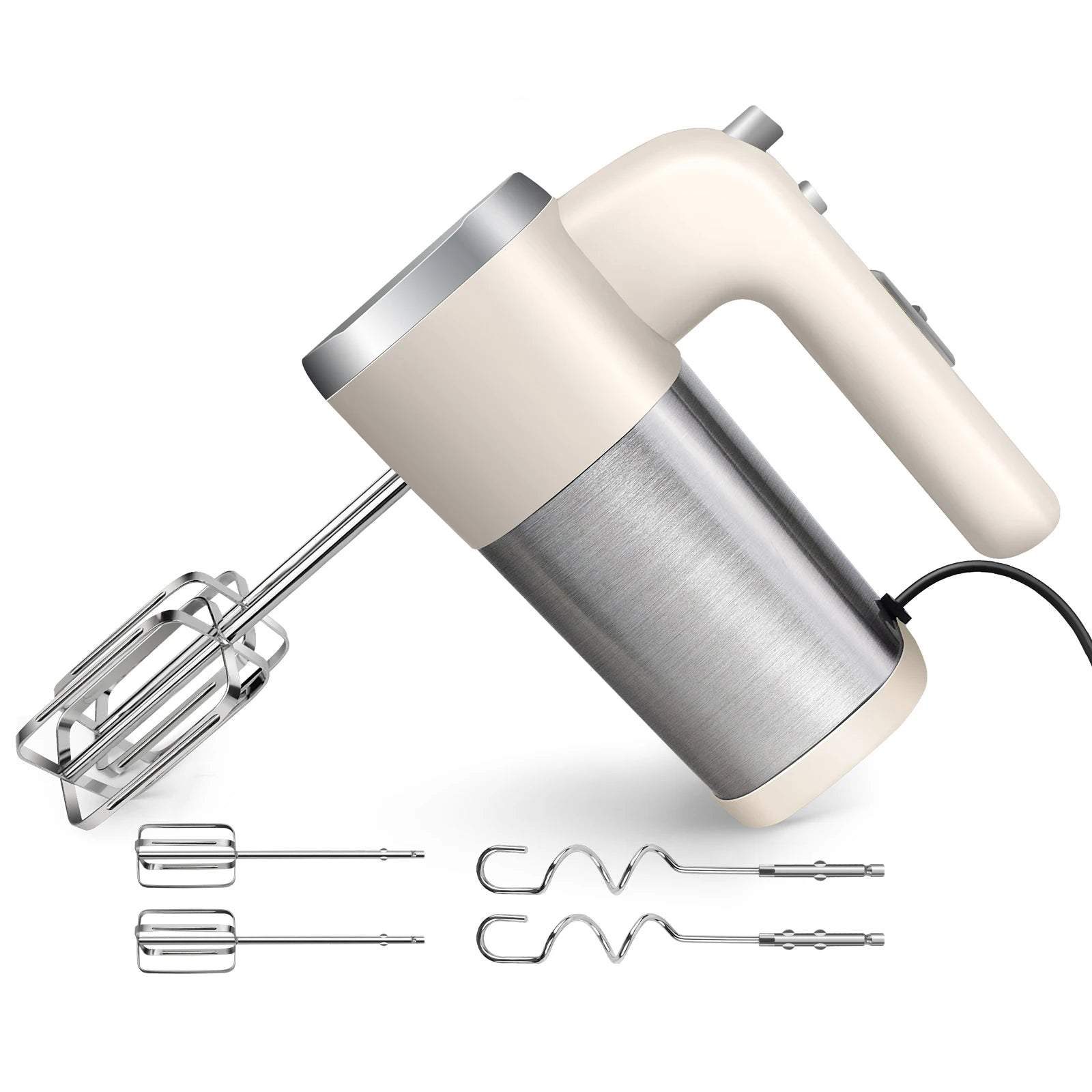 Frullatore elettrico Fruste Ricambio Due Modelli 5 Velocità Turbo Acciaio Inossidabile
