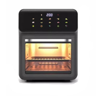 Friggitrice Aria Capacità 15L Grigio Potenza 1350W Temperatura 200° Display Touch Peso 4kg Accessori Casa Cucina Cibo Cottura - IN POWER SMARTECH