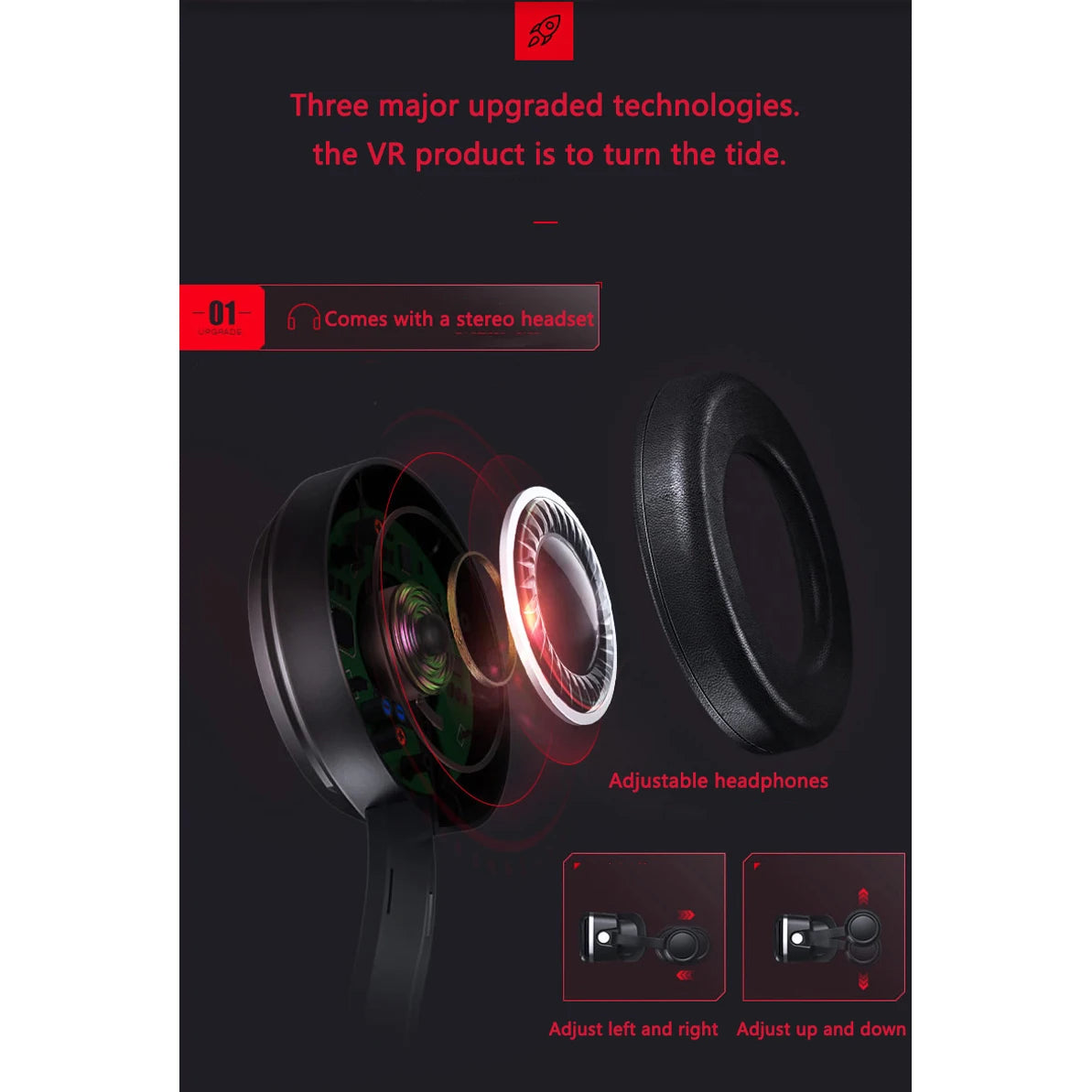Visore Gaming Videogiochi Realtà Virtuale 3D Compatibile Cellulare Smartphone Android Iphone - IN POWER SMARTECH