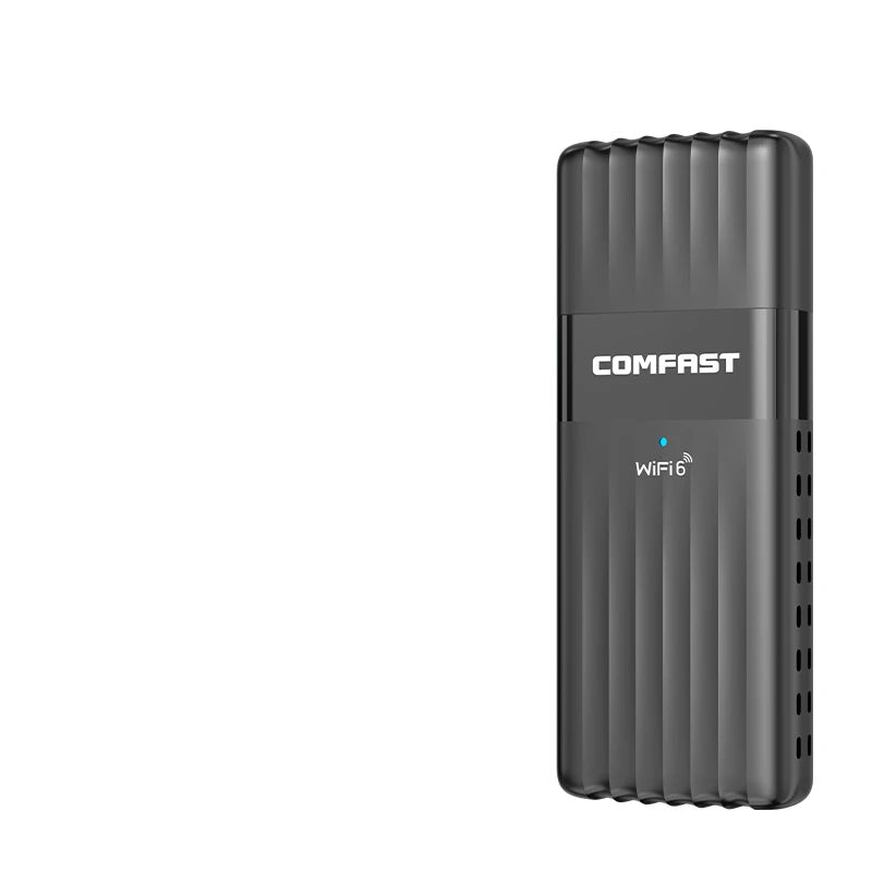 Chiavetta Wifi Colore Grigio Piccole Dimensioni Gamma Frequenza 5GHz Wifi 6 USB 3.0