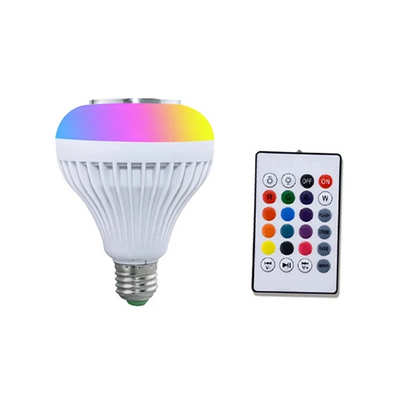 Lampadina Musicale Lampadina Emissione Luce RGB Telecomando LED