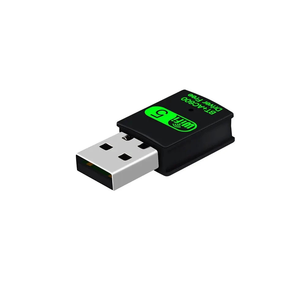 Chiavetta Wi-Fi 600Mbps Bluetooth 4.2 USB Rete Connettività Accessori Elettronica Dispositivi - POWER SMARTECH
