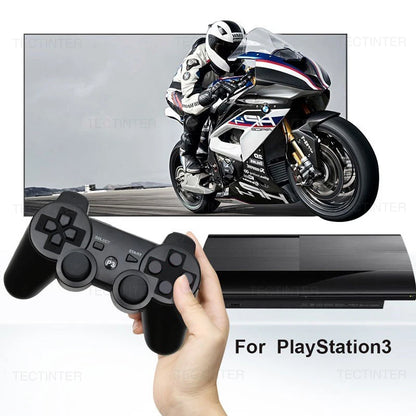 Joystick Console Videogiochi Compatibile Playstation 2/3 Wireless Impugnatura Comoda Antiscivolo Gaming - IN POWER SMARTECH