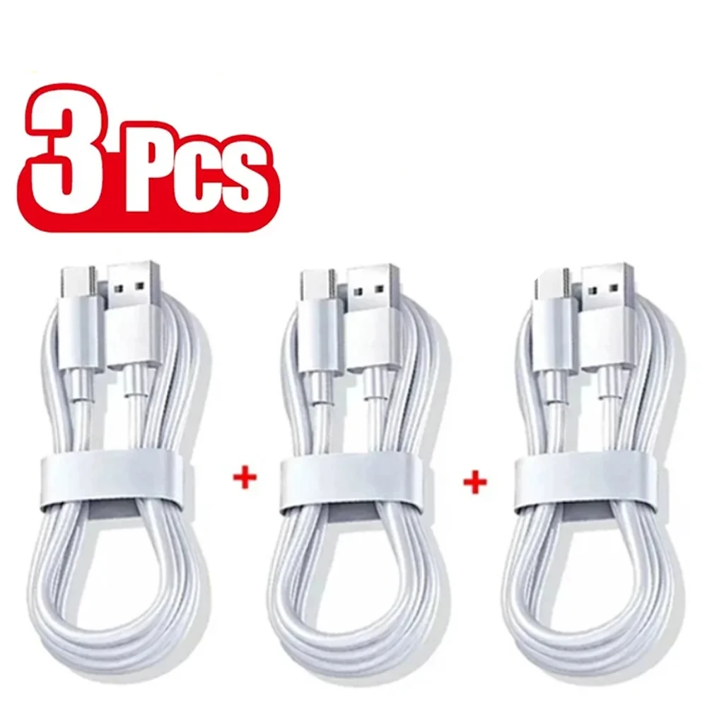 Set 3 Cavi Ricarica Rapida USB/Tipo C Compatibili Dispositivi Elettronici Rete Connettività Alta Qualità 1m - POWER SMARTECH