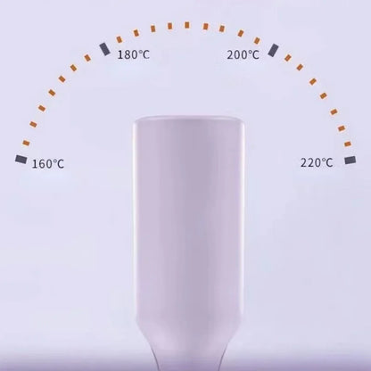 Piastra Arricciacapelli Cura Persona Donna Capelli Lilla Diverse Temperature Massima 220° Anticrespo Ceramica Elettrodomestici - POWER SMARTECH