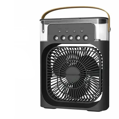 Condizionatore Ventilazione Luce Notturna LED 7 Colori Potenza 10W USB/C Capacità 600ml Aria Fredda Elettrodomestici Casa - POWER SMARTECH