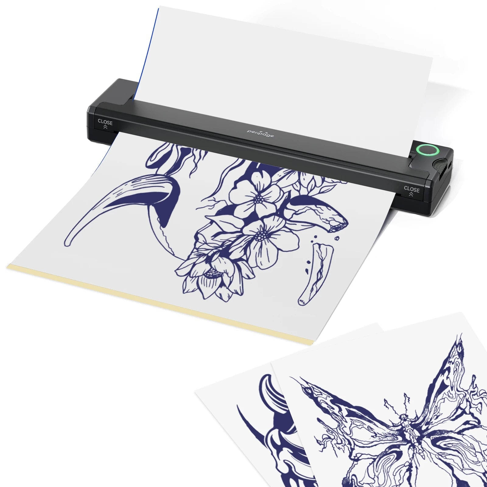 Stampante Termica Stencil Tatuaggi Macchina Tatuaggi Wireless Carta Trasferibile Compatibile Telefono  PC