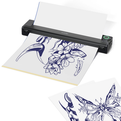 Stampante Termica Stencil Tatuaggi Macchina Tatuaggi Wireless Carta Trasferibile Compatibile Telefono  PC