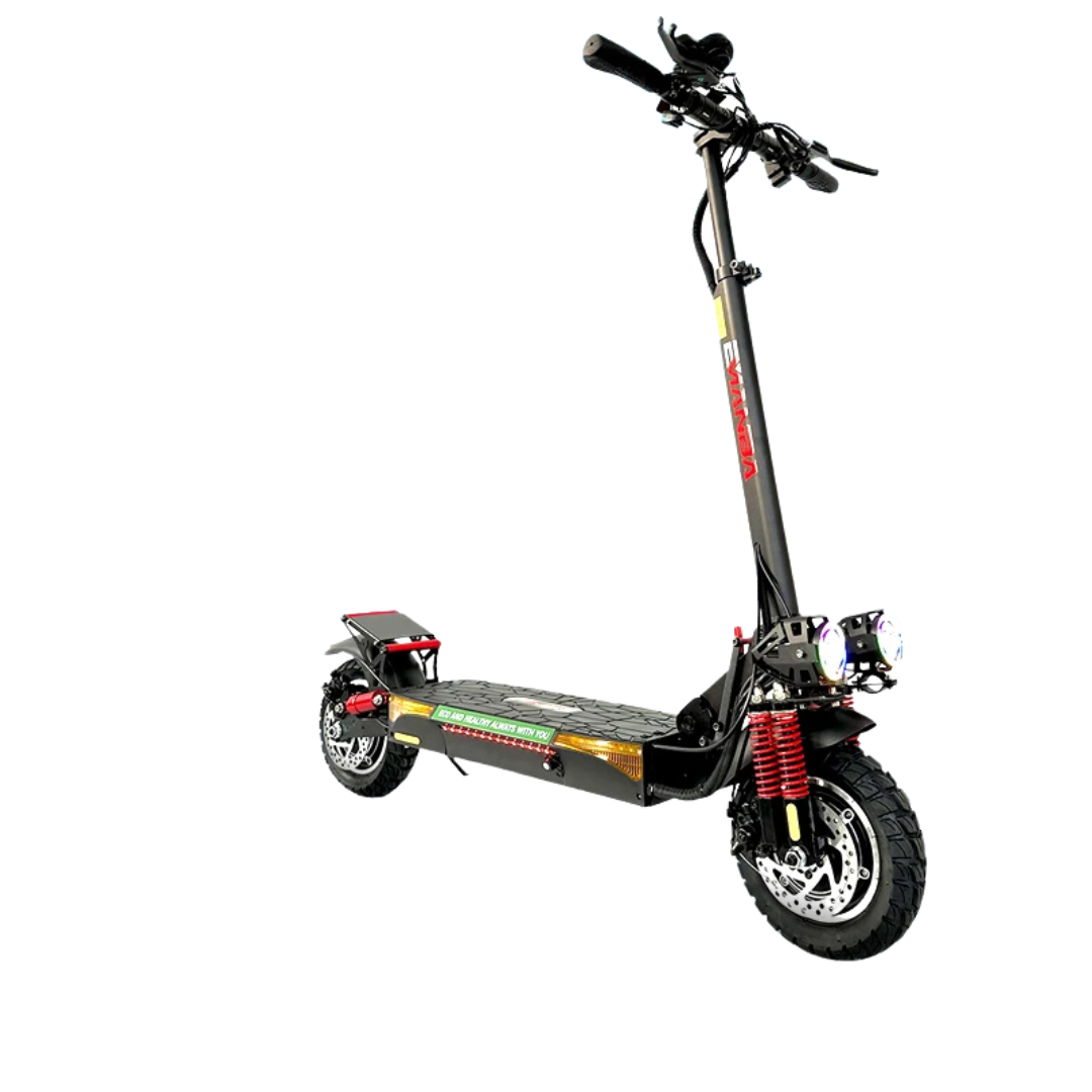 Monopattino Elettrico Capacità Massima 150kg Display LED Acciaio Colore Nero
