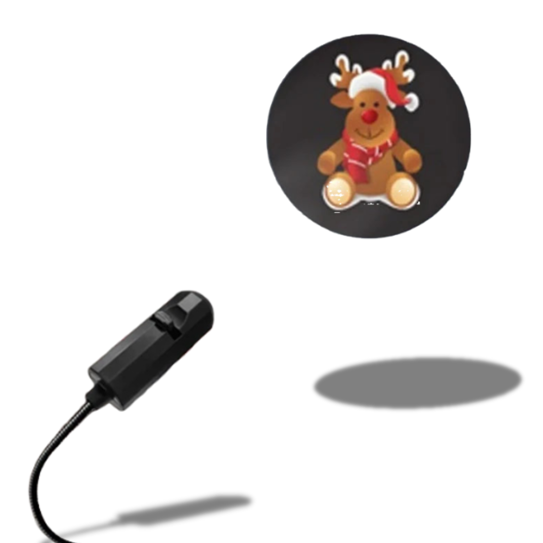 Luci Decorative 10 Immagini Proiezione USB Disegni Natalizi
