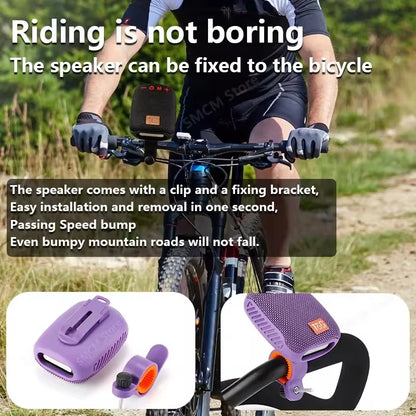 Cassa Bluetooth Bicicletta Impermeabile Resistente Durevole Silicone Durata 3h Ricaricabile USB Accessori Audio - IN POWER SMARTECH
