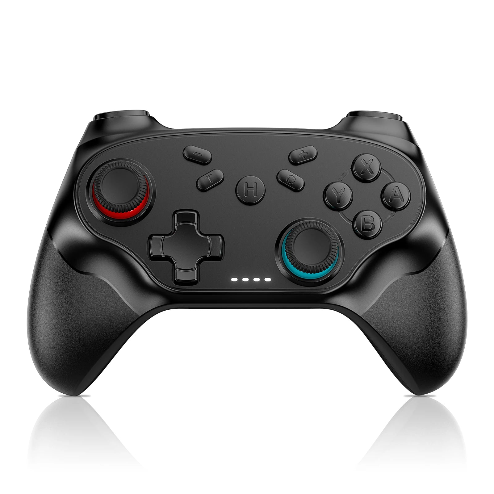 Joystick Controller Wireless Funzione Turbo Doppia Vibrazione Nero