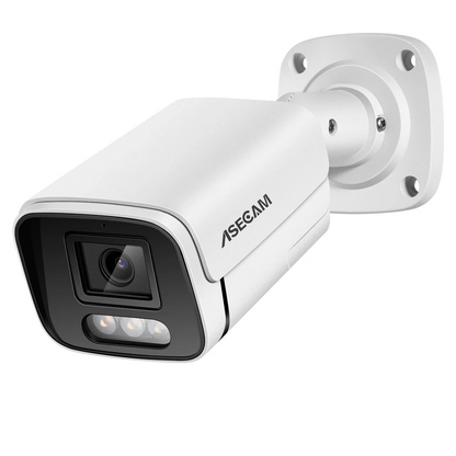 Video Camera Bianca Metallo Messa Fuoco Professionale Esterno Casa Decorazione - IN POWER SMARTECH