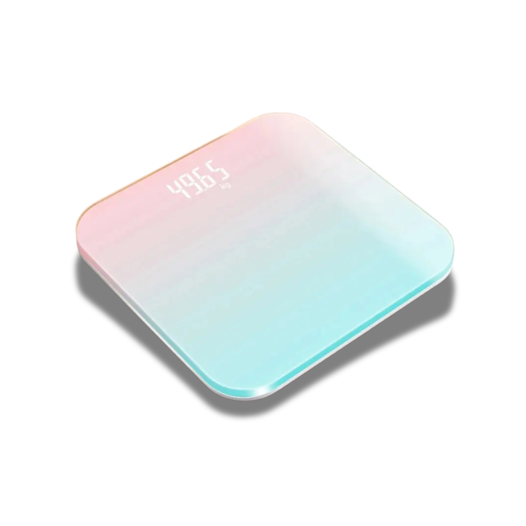 Bilancia Multicolore Vetro Temperato Bilancia Elettronica Display Digitale