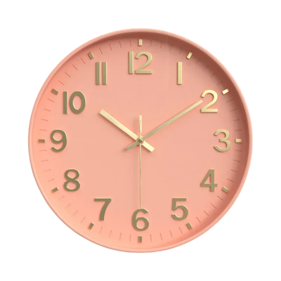 Orologio Silenzioso Tridimensionale Creativo Diverse Colorazioni Design Moderno