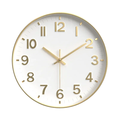 Orologio Silenzioso Tridimensionale Creativo Diverse Colorazioni Design Moderno