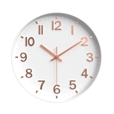 Orologio Silenzioso Tridimensionale Creativo Diverse Colorazioni Design Moderno