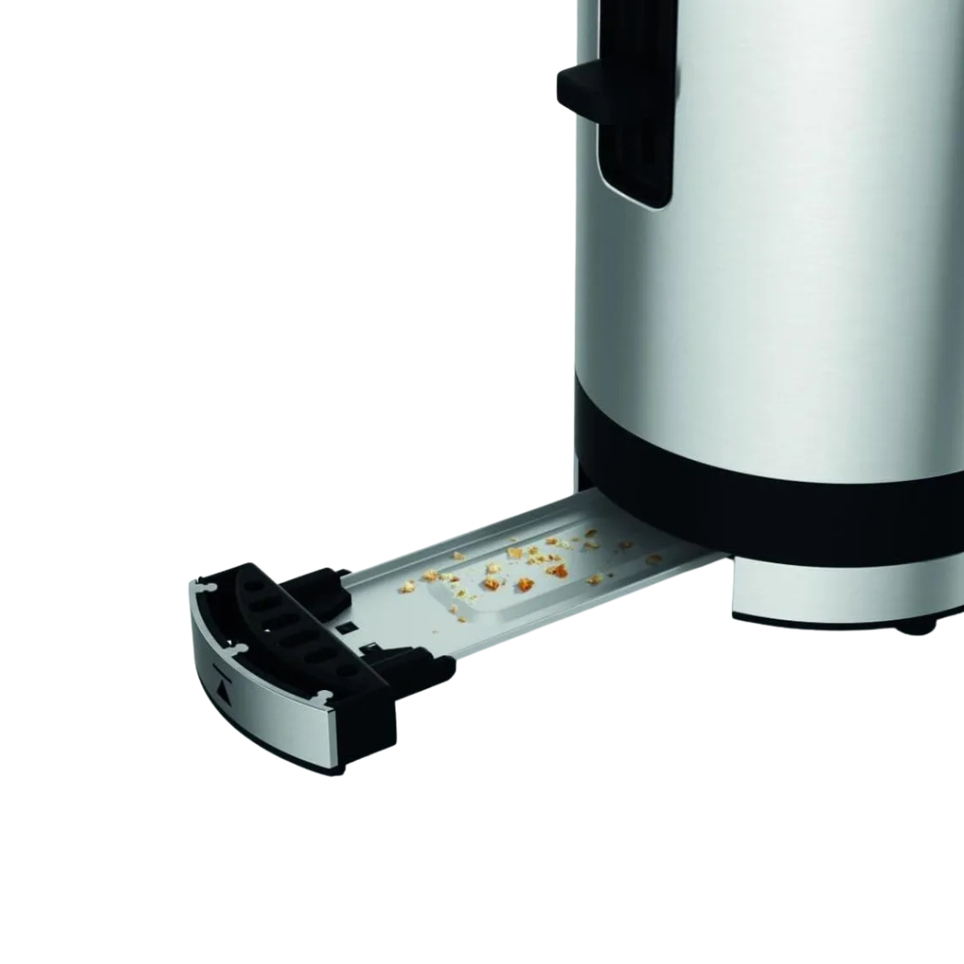 Tostapane Acciaio 7 livelli Design Compatto Vassoio Briciole 1 Fessura Capiente
