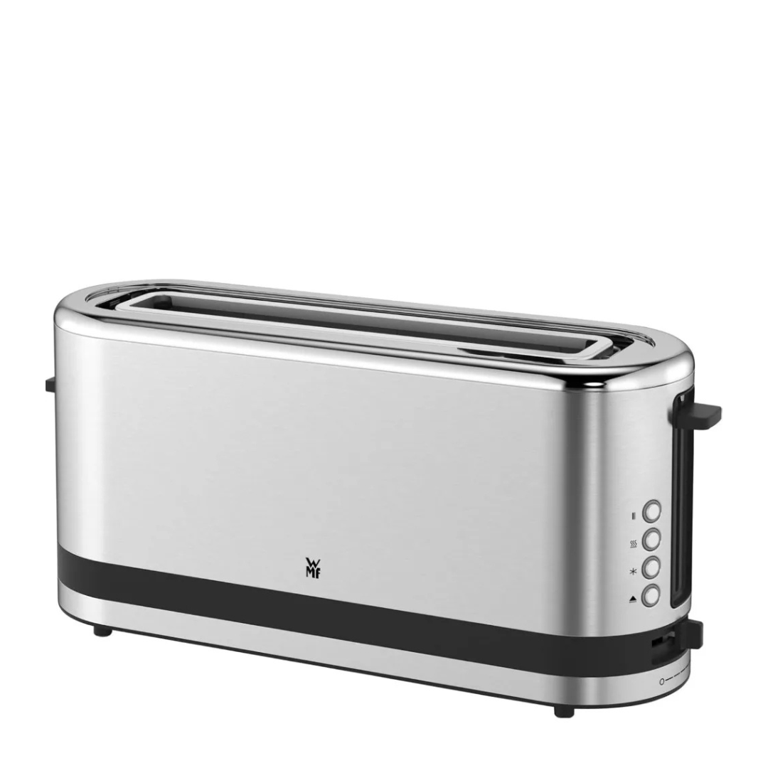 Tostapane Acciaio 7 livelli Design Compatto Vassoio Briciole 1 Fessura Capiente