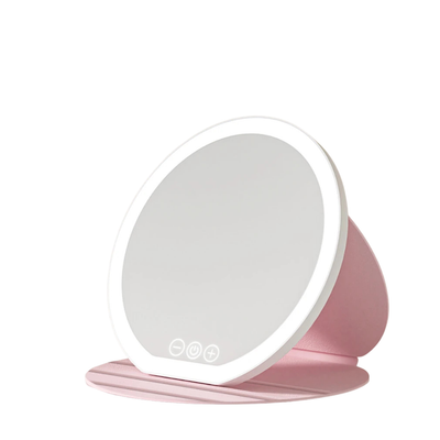 Specchio LED 3 Colori Touch Screen Pieghevole Regolabile Diverse Colorazioni