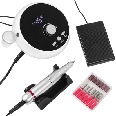 Levigatrice Manicure Professionale 45000 Giri/Min Elettrico Unghie Rimuovi Gel