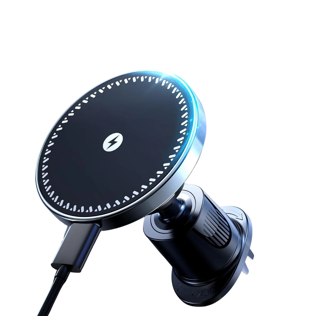 Adattatore Magnetico Caricabatteria Telefono Auto Senza Fili 15W Supporto Telefono