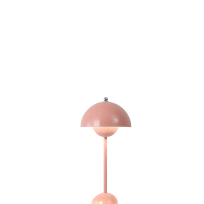 Lampada Da Tavolo Fungo Luce Led Carica USB Lampada Da Scrivania Decorazione Casa