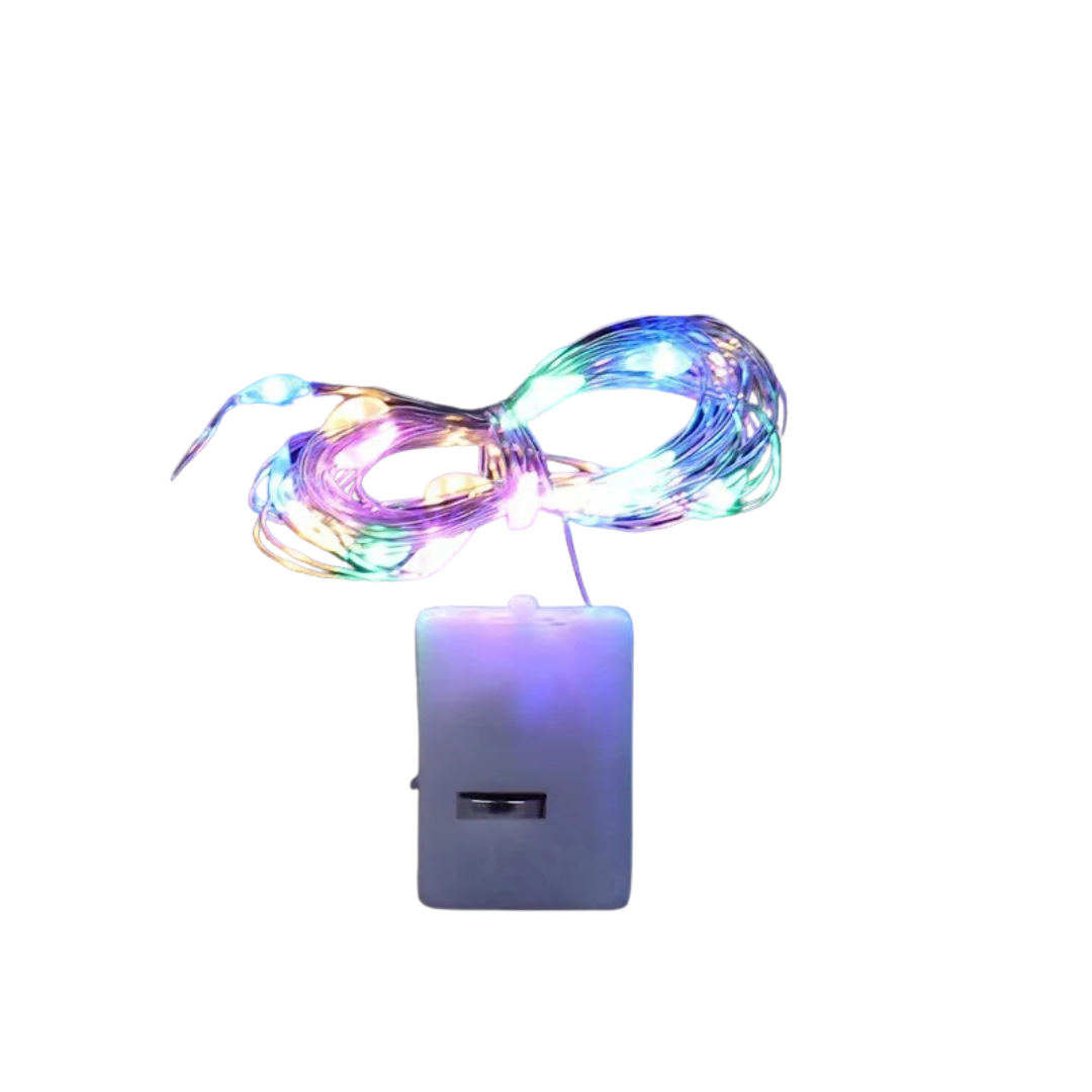 Lucine Decorative Pulsante Batteria Decorazioni Casa Giardino Eventi Diverse Dimensioni