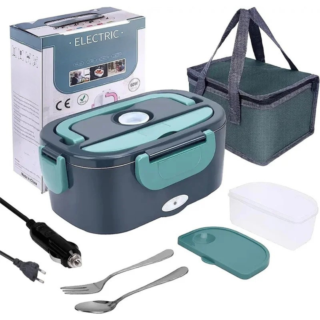 Scaldavivande Elettrico 1,5 L 60W Portatile Riscaldamento Contenitore Pranzo Elettrico