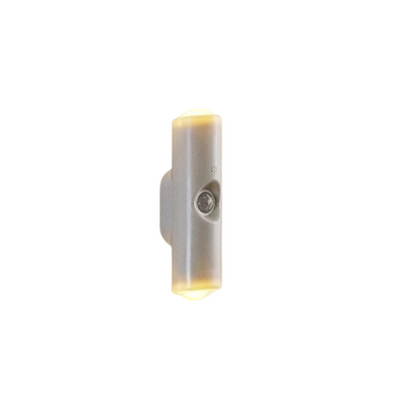 Luce Notturna LED Doppia Testa Lampada Parete Magnetica Ricaricabile RGB Sensore Movimento