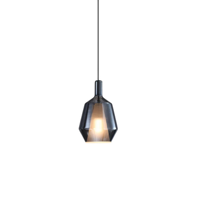 Lampadario Pendente Diversi Colori Vetro Sospeso Diverse Dimensioni Emissione Luce Calda Neutra Fredda