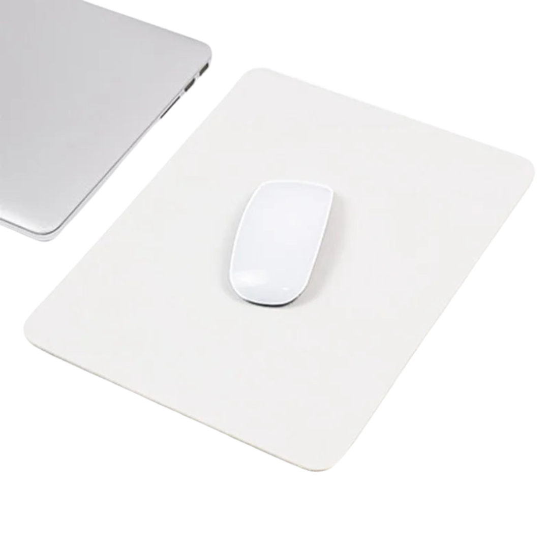Tappetino PU Mouse Antiscivolo Impermeabile Antigraffio Portatile Diverse Colorazioni